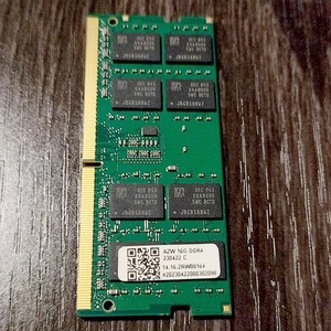 ddr4 DDR4-3200 PC4-25600 so-dimm 16gb 1枚 Samsung製チップ ノートPC用メモリ hanye SPD winten 