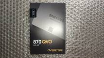 SAMSUNG 870 QVO　1TB 2.5インチSSD 未開封未使用品_画像1