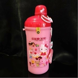 ☆N812　レトロ　サンリオ キティちゃん 直飲み水筒(保冷タイプ) キャップ付き 断熱材入り 保冷力アップ　コレクション　-N812