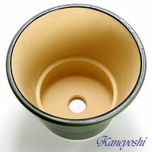 植木鉢 おしゃれ 安い 陶器 サイズ 32cm ブーケ 10号 グリーン 室内 屋外 緑 色_画像3