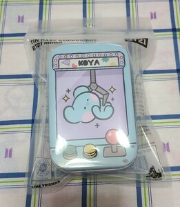 BTS 防弾少年団 LINEフレンズ 公式グッズ BT21 minini TIN CASE ステッカーセット KOYA ナムジュン キムナムジュン ラプモン