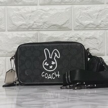 COACH コーチ ショルダーバッグ クロスボディ ラビット_画像1