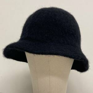 Nine Tailor Lychnis Hat BLACK N-1035 ナインテーラー 縮絨 ウール ハット ブラック 黒 ナイン テイラー バケットハット 帽子 3120301