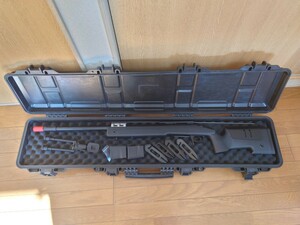 豪華セット　東京マルイ　M40A5　ブラックストック　バイポッド　ハードガンケース