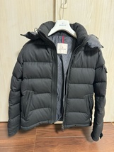 モンクレール　モンジュネーブル　MONCLER　MONTGENEVRE JACKET　黒　サイズ2_画像1