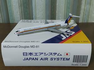 1/200 [JC WINGS]JAS MD-81 Rainbow ( air bus is u scalar ) painting 