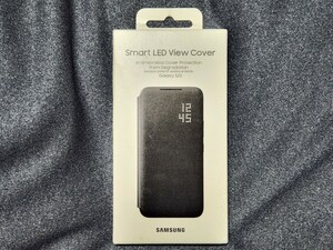 Galaxy S22 5G ケース スマートLEDビュー SMART LED VIEW COVER ブラック [並行輸入品]