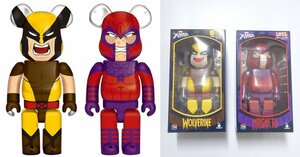  new goods unopened 400% 2 body set / BE@RBRICK × X-MEN mug NEAT -uruva Lynn happy lot last one &SP. Bearbrick X men 