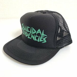 SUICIDAL TENDENCIES スーサイダルテンデンシーズ メッシュキャップ ブラック 黒 帽子 ロゴ