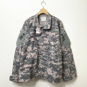 【新品】US ARMY Army Combat Uniform Top アーミー コンバット M ベージュ カモフラ 迷彩 ミリタリージャケット AMERICAN APPARELの画像1