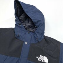 【新品 メンズ XL】ノースフェイス 防水 Mountain Down Jacket マウンテンダウンジャケット ネイビー 紺 GORE-TEX THE NORTH FACE _画像3