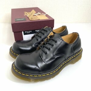 【UK7(約26cm) 新品】Dr.Martens × COMME des GARCONS HOMME DEUX 9814 4ホールシューズ US8 ドクターマーチン コムデギャルソンオムドゥ