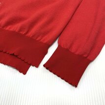 tricot COMME des GARCONS カーディガン M レッド 赤 トリココムデギャルソン_画像4