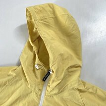 新品 定価1.1万円 / リーバイス Levi's MARINA WINDBREAKER バイカラー ウインドブレーカー L イエロー 切替 フード ナイロンジャケット_画像3