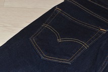 超美品 LEVI'S 511　W30　L30　スリム ストレッチ ジーンズ　濃紺_画像5