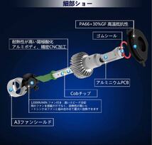 HB3 LEDヘッドライト2個ハイビーム COB製チップで超寿命★今だけ価格._画像5