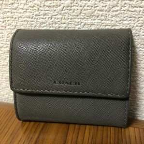 超美品状態　COACH ミニ　三つ折り財布　更に更に値下げ