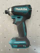 【日本仕様】インパクトドライバー マキタ 18V 充電式 MAKITA XDT13Z 青 純正品 本体のみ 日本規格ビット使用可能_画像2