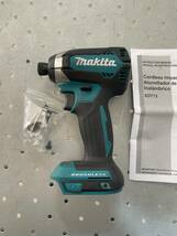 【日本仕様】インパクトドライバー マキタ 18V 充電式 MAKITA XDT13Z 青 純正品 本体のみ 日本規格ビット使用可能_画像9