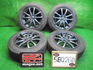 5EQ260BD4) 送料無料 2021年製 175/65R15 ダンロップ ウィンターマックス WM02 スタッドレスタイヤ+15インチホイール4本セット　ET45