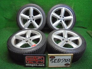 5ED218AF9) 送料無料 245/40R18 ブリザックVRX2 スタッドレスタイヤ+アウディ純正18インチアルミホイール4本セット 2019年製　A4 アバント