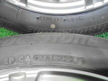 5EX320AB14*) 送料無料 2021～22年 185/60R15 ブリヂストン ブリザックVRX3 スタッドレスタイヤ+15インチアルミホイール4本セット_画像5