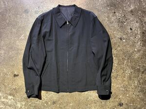 COMME des GARCONS HOMME PLUS 92SS キュプラ切替ウールギャバブルゾン コムデギャルソンオムプリュス 1992SS M