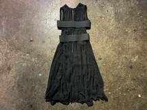 COMME des GARCONS 10SS ベルテッド シアーワンピース GE-O028 AD2009 コムデギャルソン_画像4