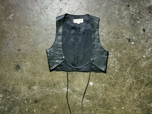 HELMUT LANG 92ss レザーベスト1992ss 90s ヘルムートラング