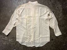 COMME des GARONS HOMME PLUS 88aw body switching sheer shirt コムデギャルソンオムプリュス 身頃切替シアーシャツ 1988aw_画像2
