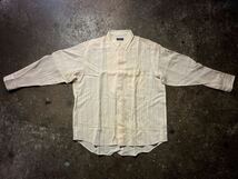 COMME des GARONS HOMME PLUS 88aw body switching sheer shirt コムデギャルソンオムプリュス 身頃切替シアーシャツ 1988aw_画像3