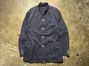 COMME des GARONS HOMME 99SS コットン製品染め ステッチジャケット コムデギャルソンオム 1999SS田中啓一期 M