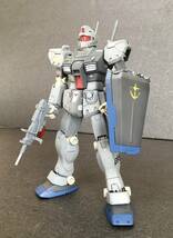 ★MG 1/100 機動戦士ガンダム ジム改 RGM-79C 改修全塗装完成品 ジャンク品 カスタムやパーツ取りに！_画像5