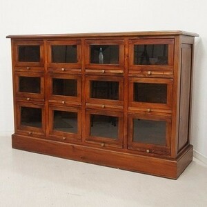  antique style shoes rack display case counter showcase .. storage shelves mahogany store furniture 