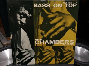 ■レコード 5000円以上で送料無料！【国内盤 BLUE NOTE】BASS ON TOP PAUL CHAMBERS QUARTET　L10