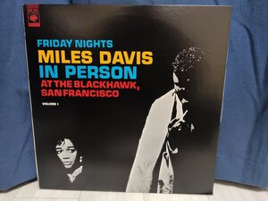 ■3点以上で送料無料!! マイルス・デイヴィス FRIDAY NIGHTS MILES DAVIS IN PERSON AT THE BLACKHAWK SAN FRANCISCO 12LP2NT