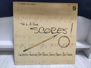 ■3点以上で送料無料!! JAZZ/ジャズ ★名盤！THE L.A.FOUR／SCORES！ローリンド・アルメイダ／バド・シャンク 28LP9NT