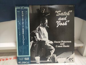 ■3点以上で送料無料!! JAZZ/ジャズ Satch & Josh Oscar Peterson and Count Basie 1974年 23LP7NT