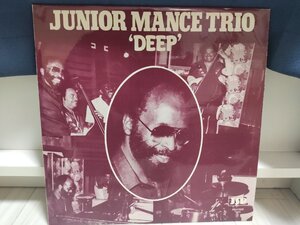 ■3点以上で送料無料!! JAZZ/ジャズ レア！Junior Mance trio DEEP/ジュニアマンス 24LP5NT