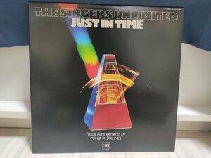 ■3点以上で送料無料!! JAZZ/ジャズ THE SINGERS UNLIMITED JUST IN TIME/ザ・シンガーズ・アンリミテッド 25LP12NT