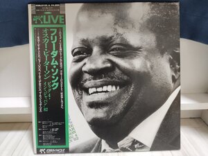 ■3点以上で送料無料!! JAZZ/ジャズ 国内盤 40MJ 3155/6 オスカーピーターソン FREEDOM SONG/THE OSCAR PETERSON BIG4 INJAPAN 82 42LP1