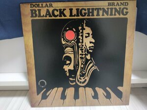 ■5000円以上で送料無料！ JAZZ/ジャズ 国内盤 Dollar Brand Black Lightning ULX103CH CHIAROSCURO RECORDS44LP6NT