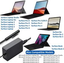 【在庫処分】4A Surface Laptopサーフェス 充電器 65W 充電器 44W 36W 24Wに応用可能 Surface_画像7