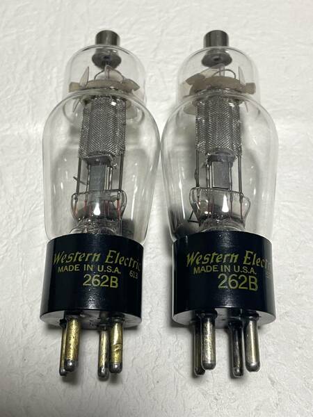 Western Electric 262B ペア ウエスタンエレクトリック 真空管 レア