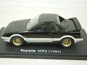 訳アリ：1/24＜希少美品：Hachette＞トヨタ MR2 (1984) / カスタム