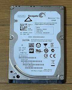 【正常判定】 2.5インチ 320GB Seagate ST320LT020 SATA 中古品 (A)