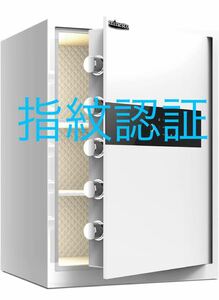 値下げ　訳あり　電子金庫 タッチパネル　指紋認証　(60cm, 白)