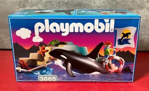 1円～　未開封　プレイモービル　シャチ　3865 / playmobil / ブロック