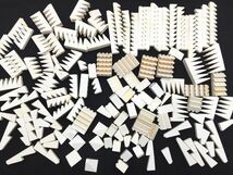Y-170　レゴバラパーツ　白/ホワイト　スロープパーツ　11　まとめてセット　60サイズ_画像1