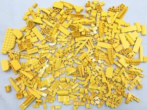 Y-218　レゴバラパーツ　黄色/イエロー　特殊ブロック系パーツ　29　まとめてセット　60サイズ